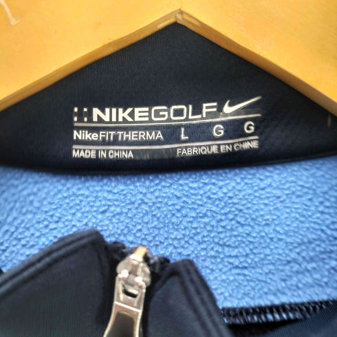 ナイキゴルフ NIKE GOLF スウォッシュロゴ刺繍 ハーフジップトップス メンズ JPN:L