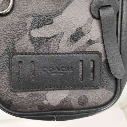 コーチ COACH カモ柄ショルダーポーチ メンズ