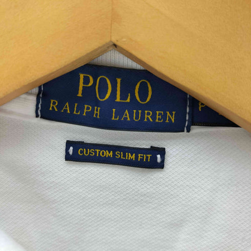 ポロラルフローレン POLO RALPH LAUREN CUSTOM SLIM FIT ポニー刺繍 ポロシャツ メンズ JPN:S