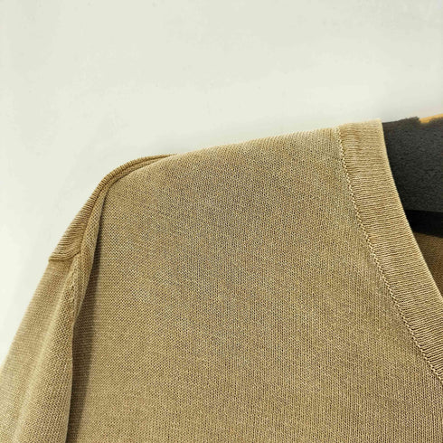 シーピーカンパニー C.P.COMPANY 03SS イタリア製 Alessandro Pungetti アレッサンドロ・プンゲッティ期 コットン Vネック ニット セーター メンズ JPN:4