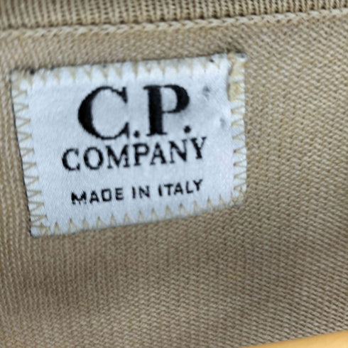 シーピーカンパニー C.P.COMPANY 03SS イタリア製 Alessandro Pungetti アレッサンドロ・プンゲッティ期 コットン Vネック ニット セーター メンズ JPN:4