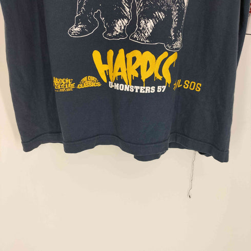 ハードコアチョコレート HARDCORE CHOCOLATE コラボ 特撮 怪獣 星人 キャラクター プリント S/S Tシャツ メンズ JPN:L