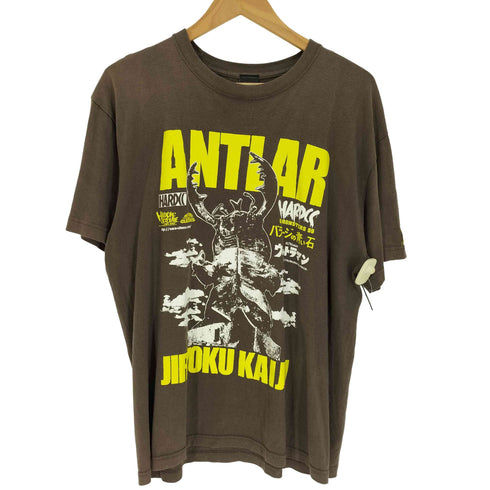 ハードコアチョコレート HARDCORE CHOCOLATE コラボ 特撮 怪獣 星人 キャラクター プリント S/S Tシャツ メンズ JPN:XL