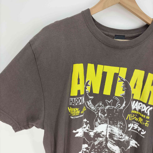 ハードコアチョコレート HARDCORE CHOCOLATE コラボ 特撮 怪獣 星人 キャラクター プリント S/S Tシャツ メンズ JPN:XL