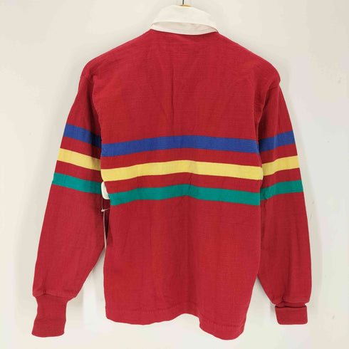 ランズエンド LANDS END 90S MADE IN USA ボーダーラガーシャツ メンズ import:XS