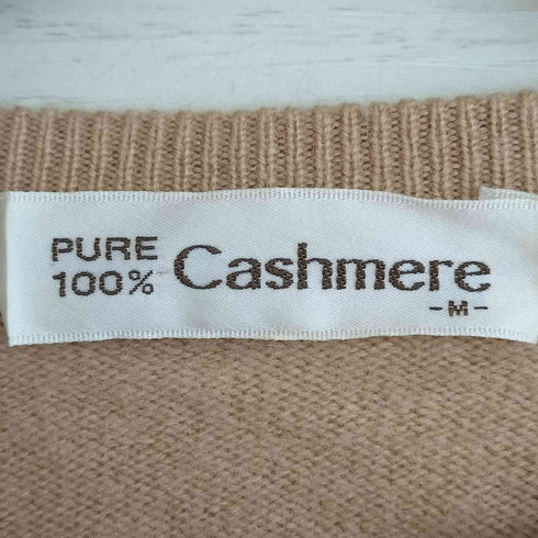 カシミヤ CASHMERE カシミヤ100% クルーネックニット レディース JPN:M