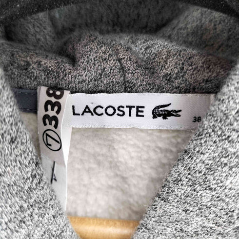 ラコステ LACOSTE SWAROVSKI ELEMENTS ジップアップパーカー 裏毛 レディース EUR:38