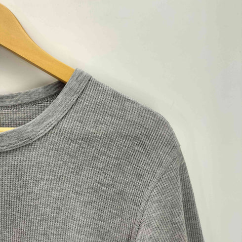 ヘルスニット Healthknit サーマル ワッフル クルーネック S/S Tシャツ メンズ import:L