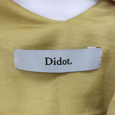 Didot. スクエアサテンキャミソールワンピース レディース FREE
