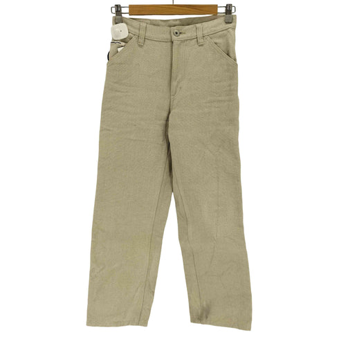フミカウチダ FUMIKA UCHIDA CANVAS BONDING PAINTER PANTS レディース 34