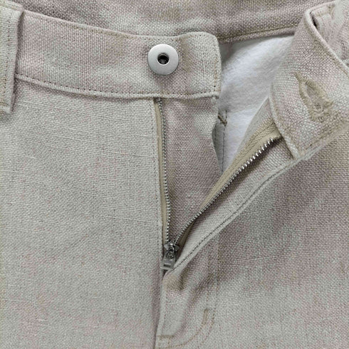 フミカウチダ FUMIKA UCHIDA CANVAS BONDING PAINTER PANTS レディース 34