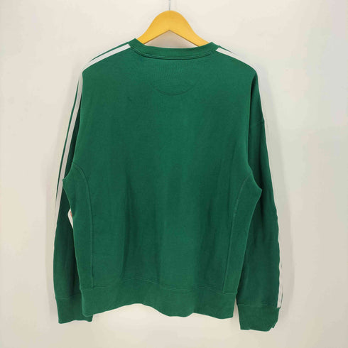 アディダス adidas 24SS エッセンシャルズ プラス ルーズフィット スリーストライプス フレンチテリー スウェットシャツ メンズ JPN:L