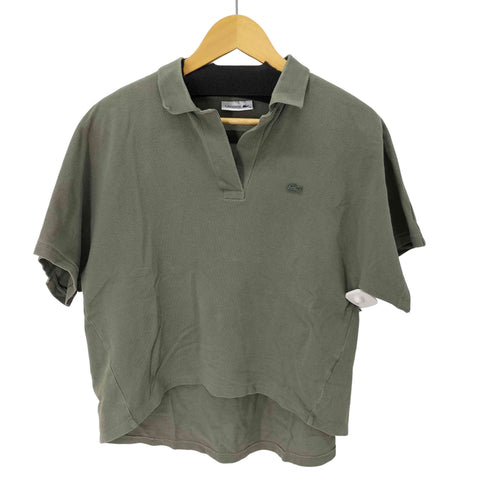 ラコステ LACOSTE スキッパーネック ポロシャツ レディース EUR:38
