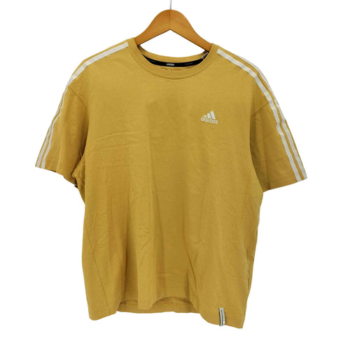 アディダス adidas 24SS エッセンシャルズ プラス ルーズフィット スリーストライプス 半袖Tシャツ メンズ JPN:L