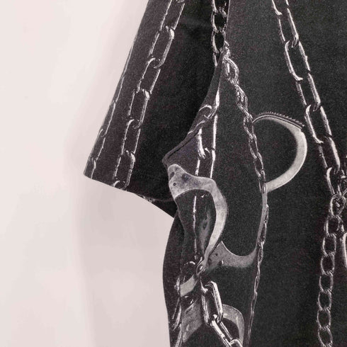 ラッドミュージシャン LAD MUSICIAN 20SS CHAIN AND HANDCUFF BIG T-SHIRT メンズ JPN:44