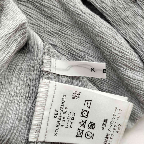 ケイビーエフ KBF フリルディティールブラウス レディース ONE SIZE