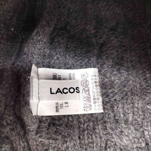 ラコステ LACOSTE ウールニット帽 レディース