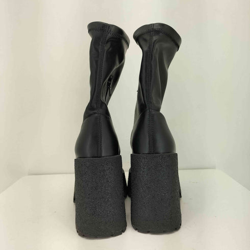 マウジー moussy フェイクレザー ショートブーツ レディース M