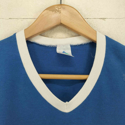 オーガスタスポーツウェア AUGUSTA SPORTSWEAR 90S USA製 シングルステッチ 3ライン Vネック S/S カットソー メンズ import:M