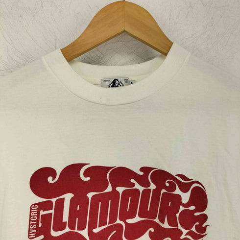 ヒステリックグラマー HYSTERIC GLAMOUR FIRE LOGOプリント ロングスリーブカットソー メンズ JPN:S