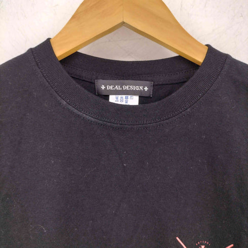 ディールデザイン Deal Design プリントクルーネックTシャツ メンズ JPN:S