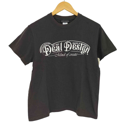 ディールデザイン Deal Design ロゴプリントクルーネックTシャツ メンズ JPN:S