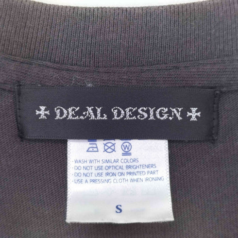 ディールデザイン Deal Design ロゴプリントクルーネックTシャツ メンズ JPN:S