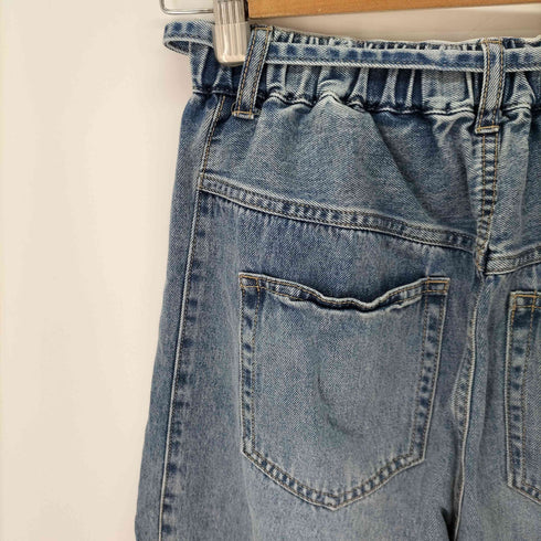 ローリーズファーム LOWRYS FARM イージーバレルデニムパンツ レディース JPN:M
