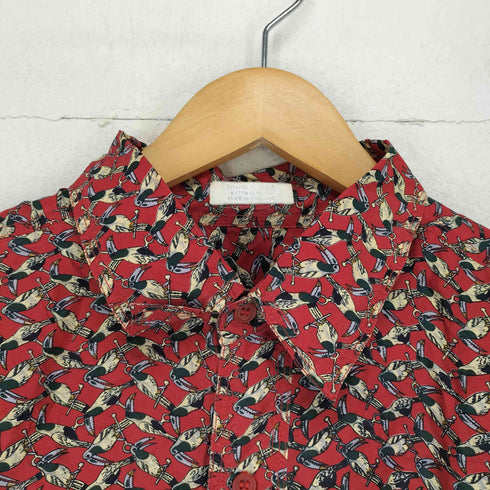 THAI SILK 総柄シルクシャツ メンズ