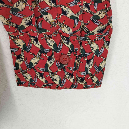 THAI SILK 総柄シルクシャツ メンズ