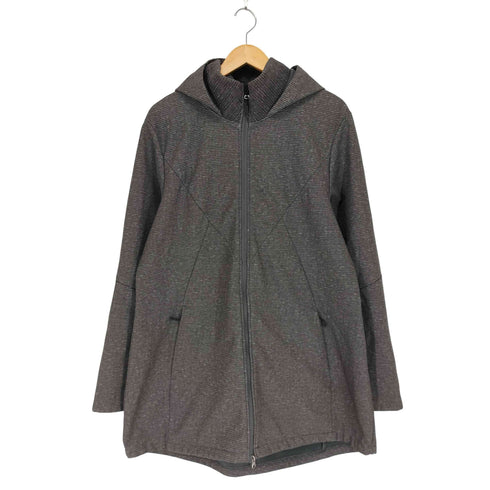 チャンピオン Champion 総柄ボンディングジップハーフコート メンズ XXL
