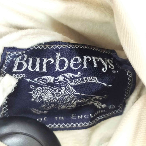 バーバリーズ BURBERRYS 80S イングランド製 リバーシブルステンカラーコート メンズ