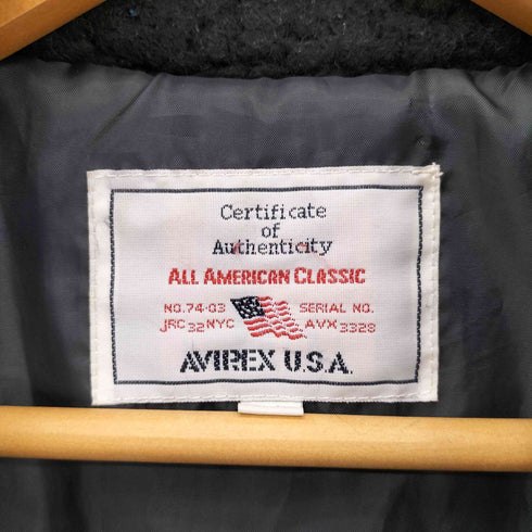 アヴィレックス AVIREX キルティングジャケット メンズ import:XL