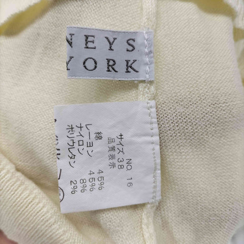 バーニーズニューヨーク BARNEYS NEWYORK タートルネック ノースリーブ ニット トップス レディース JPN:38