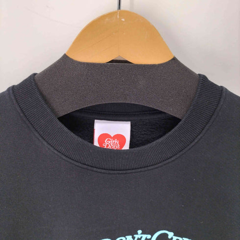 ガールズドントクライ Girls Don’t Cry BEATS ANGEL エンジェルロゴクルーネックスウェット メンズ JPN:S