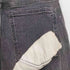 INPERFECT DENIM ブリーチ加工ストレートデニムパンツ domestic レディース