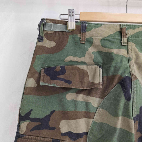 ユーエスアーミー U.S. ARMY 90S ウッドランドカモ カーゴパンツ メンズ MEDIUM-LONG