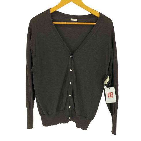 イエナ IENA 20SS 75/25 コットン リネン 麻 L/S カーディガン レディース