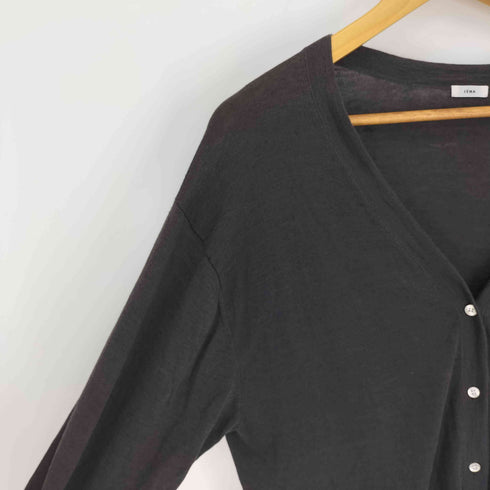 イエナ IENA 20SS 75/25 コットン リネン 麻 L/S カーディガン レディース