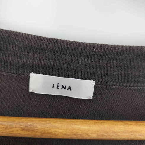 イエナ IENA 20SS 75/25 コットン リネン 麻 L/S カーディガン レディース