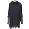 ノーアイディーブラック NO ID.BLACK スリーレイヤードオフタートルロンT メンズ ONE SIZE
