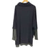 ノーアイディーブラック NO ID.BLACK スリーレイヤードオフタートルロンT メンズ ONE SIZE
