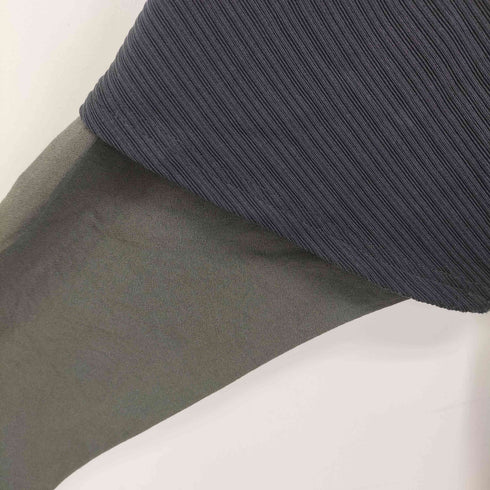 ノーアイディーブラック NO ID.BLACK スリーレイヤードオフタートルロンT メンズ ONE SIZE