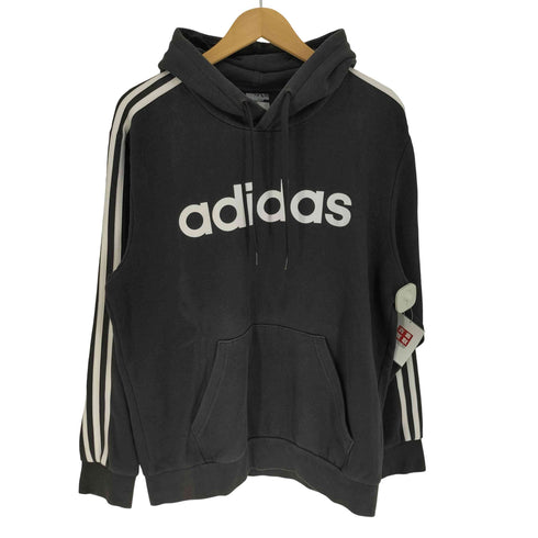 アディダス adidas 19SS MCORE 3STR 3ストライプス プルオーバー パーカー フーディー メンズ XO