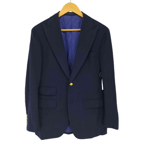 ブリッラペルイルグースト BRILLA per il gusto Loro Piana ロロピアーナ ウールフランネルテーラードジャケット メンズ EUR:48
