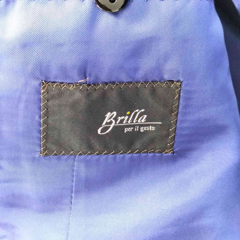 ブリッラペルイルグースト BRILLA per il gusto Loro Piana ロロピアーナ ウールフランネルテーラードジャケット メンズ EUR:48