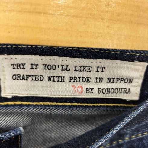 BONCOURA SHRINK TO FIT デニムパンツ メンズ 30