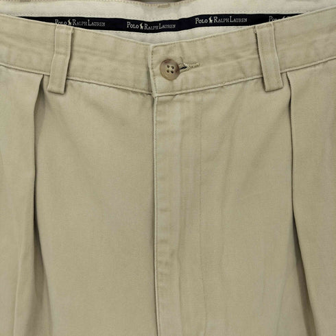 ポロラルフローレン POLO RALPH LAUREN 90s 2タック チノ ワイドパンツ メンズ M