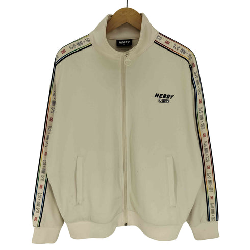 ノルディー nerdy ハングル サイドライン スタンドネック ジップアップ トラックジャケット ジャージ メンズ M