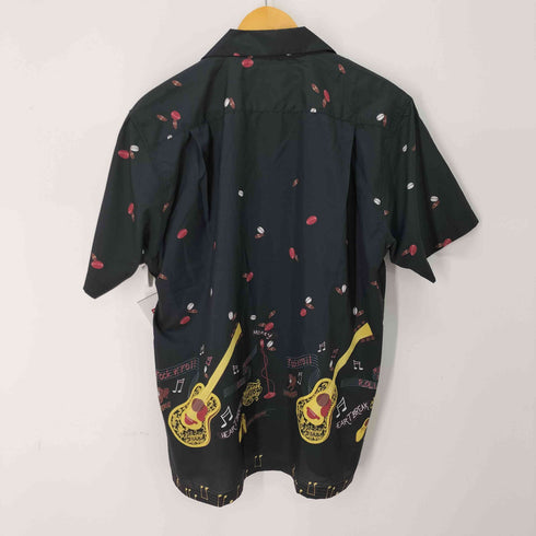 ユニバードセブンツー UNIVERD72 POLYESTER ALOHA SHIRT アロハシャツ ギター メンズ JPN:L